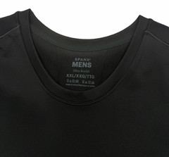 Spanx Seamless Ultra Sculp Crew T-Shirt Nylon Classic Black Size XXL