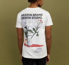 NWT Reason Design Studio Men’s Limited Edition “Built To Last” White Tee Large