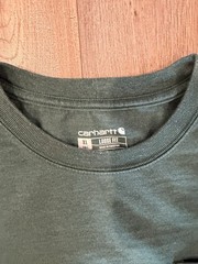 Carhartt Loose Fit Pocket Logo Crew Neck Short Sleeve Men’s T-Shirt Green XL