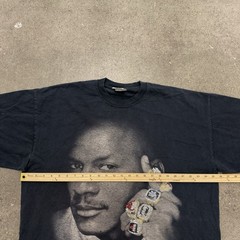 Michael Jordan 6x Championship Embellished Rings Rare Shirt Pro Max 2XL tall