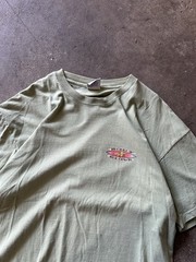 Vintage 90s Body Glove Floral Surf Surfer Beach Summer T Shirt Faded Green XL