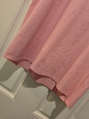 Vintage 90’s Jerzees Blank Pink T-Shirt Sz XL Made in USA 50/50 Paper Thin