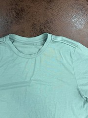Vuori Current Tech Tee Mens M Mint Green Short Sleeve Performance T-Shirt V195