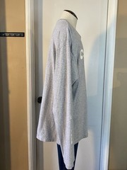 Roots Canada True Strong Free Long Sleeve Shirt Adult Large Gray XL