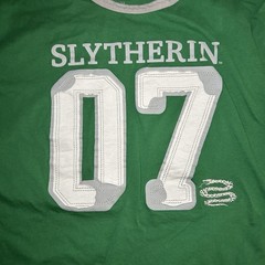 Harry Potter Slytherin Draco Malfoy 07 Shirt Adult XXL **Fits Like Large** Green