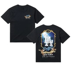Born X Raised LA Dodgers Opening Day T-shirt AUTHENTIC Cherub Angel Tee Size M