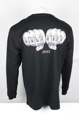 Ariat Men’s Rebar Cotton Strong Bare Knuckle Live Free Pocket T Shirt Black