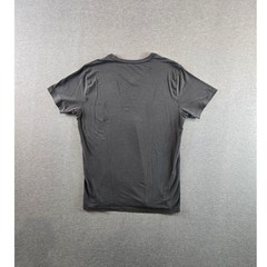 Mack Weldon Shirt Mens Medium Gray V-Neck Anti Odor Supima Workout Gym Casual