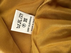Giorgio Danieli Men’s Crew Neck Made in Italy Size Med Satin Shirt NWT