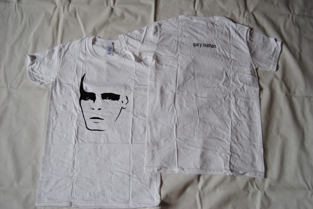 GARY NUMAN ALIEN T SHIRT NEW OFFICIAL TUBEWAY ARMY ARE FRIENDS ELECTRIC CARS