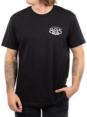 Fasthouse Men’s 805 Premier Vive Por Short Sleeve T-shirt Skeleton with Sombrero