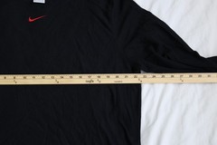 Nike Kobe Long Sleeve Thermal Shirt Mens XL Black Red Swoosh Basketball Waffle