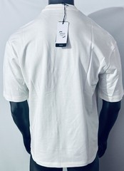New Armani Exchange Men’s Crew Neck Zipper Short Sleeve Logo Shirt