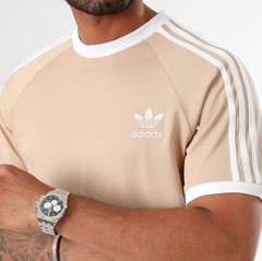 NEW MENS ADIDAS ORIGINALS CALIFORNIA 3 STRIPES TREFOIL SHIRT ~SIZE MEDIUM IZ2366
