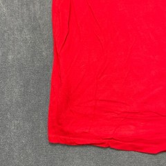 ​Tommy Hilfiger T Shirt Mens XL Red Spellout Logo Stretch Crew Neck Summer Tee