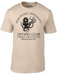 Miskatonic Uni Diving Club T-Shirt – Funny t shirt Lovecraft Dagon retro horror