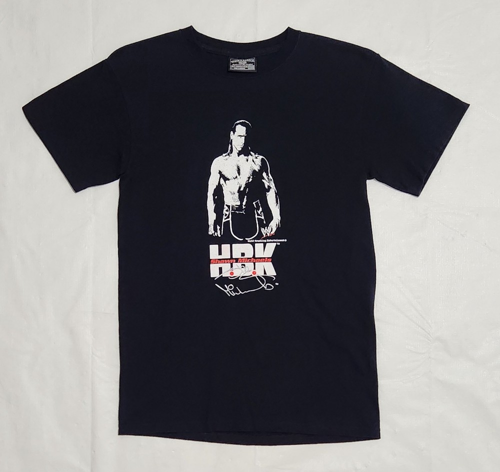 Mens WWE Steve & Barry’s HBK Shawn Michaels Wrestling T-Shirt Size Small