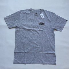 $30 Quiksilver Men’s Worldwide Boardriding Short Sleeves T-Shirt In Grey Size M