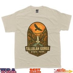 Tallulah Gorge Shirt Waterfall Bridge Kayak Georgia Park T-Shirt