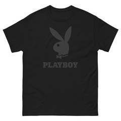 Playboy Bunny Logo Black Unisex classic tee
