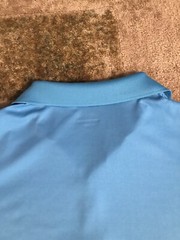 BCG Men’s POLO GOLF Shirt LIGHT AQUA OR TEAL BLUE TRU-WICK Dry Wicking size XL
