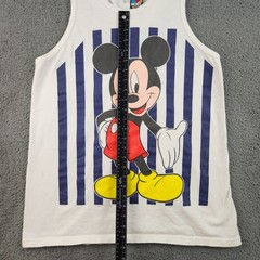 VTG 90’s Disney Mickey Unlimited Tahiti Medium OSFM Racer Back Tank Gym Beach
