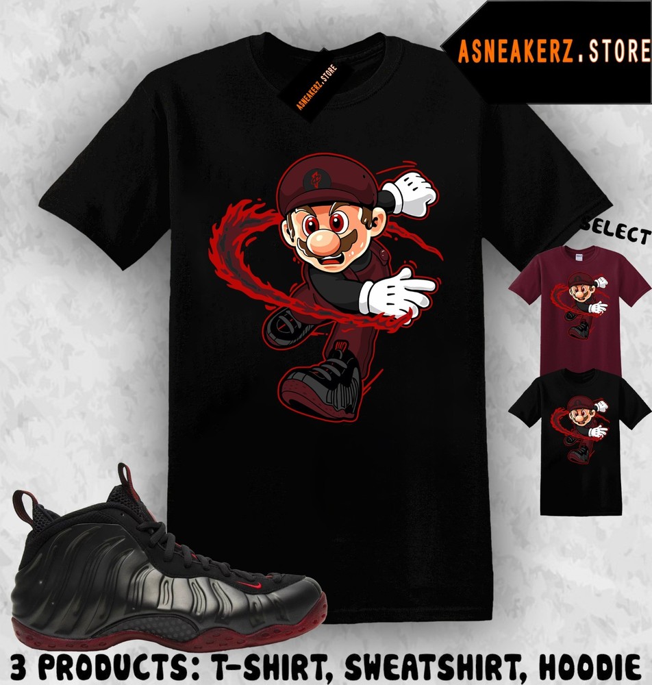 Shirt Matching Foamposite One Cough Drop 2025 To Match Sneaker Sneakerhead Mario
