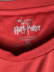 Harry Potter Gryffindor Mens Shirt~Size XL~Wizarding World~Universal Studios !!!