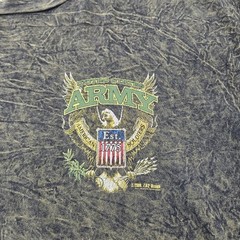 7.62 Design Men’s US Army Shirt Size Large Green Acid Wash Limited Edition Tee