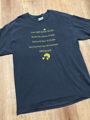 Vintage Moving Back Into The Basement Priceless Meme Parody Tshirt Faded Black L