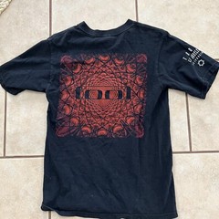 Vintage 2007 TOOL T Shirt 10,000 Days Tour Los Angeles Red Eyes Black Small