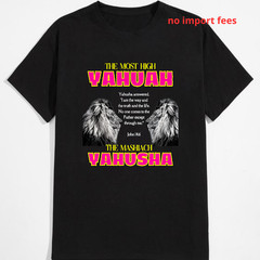Limited Edition The Most High Yahuah & Yahusha Tee Shirt, S-3XL