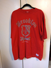 Y2K Embroidered Brooklyn Express Tshirt Men Size XL Vintage Streetwear Skater
