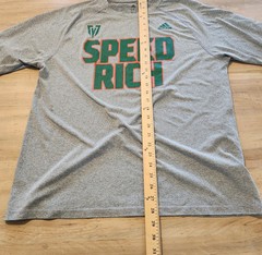 Adidas Climalite Speed Rich T-Shirt Gray Florida State Champions Mens Large