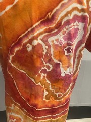Custom Ice Tye Dye T-Shirt Size Medium Pre-washed