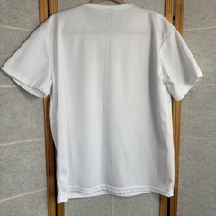 NASA T-shirt Mens Size Large White Space Circle Logo Woof Machi Jersey Retro