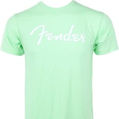 Fender Lime Green Short Sleeve Tee Size XL
