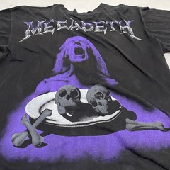 Vintage Megadeth Countdown To Extinction Tshirt band Metallica Slayer Anthrax