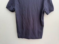 NEW Murano Liquid Luxury Slim Fit Short Sleeve Shirt In Blue Men’s Sz L Casual