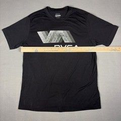 RVCA Men’s Sport Tee T-Shirt – Black L