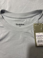 Goodfellow & Co Game Day T-Shirt Silver Gray Mens Large NWT Classic