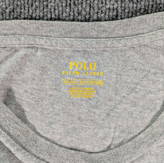 Polo Ralph Lauren Mens 2XB Big Pony Gray T-Shirt Short Sleeve Crew Neck