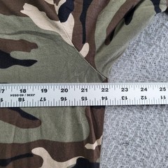 Pacsun Shirt Mens Medium Woodland Camo Longer Fit Camouflage