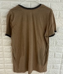 Las Vegas Nevada Mens Shirt Size Large Brown Short Sleeve Est 1905