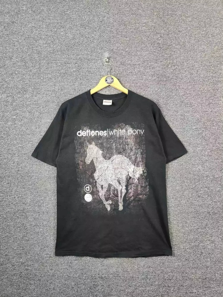 Vintage Deftones – White Pony T-Shirt Tee Cotton Unisex KH4013
