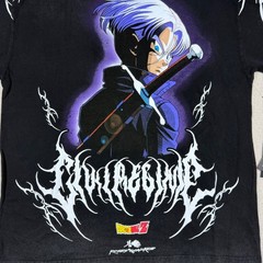 Civil Regime Dragon Ball Z Trunks Revenge American Classic Oversized Tee Black M