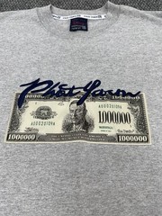 Vintage Phat Farm Mens XL Long Sleeve Graphic Shirt Money Hip Hop Streetwear Y2K
