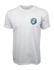 QUIKSILVER WATERMAN COLLECTION SHARK FISH GRAPHIC T SHIRT
