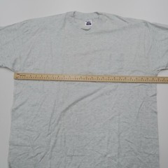 Vintage BVD Premium Series Single Stitch Pocket T Shirt Men XXL Gray Made in USA