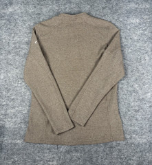 Kuhl Shirt Mens M Konflikt Henley Brown Waffle Long Sleeve Outdoors Hiking